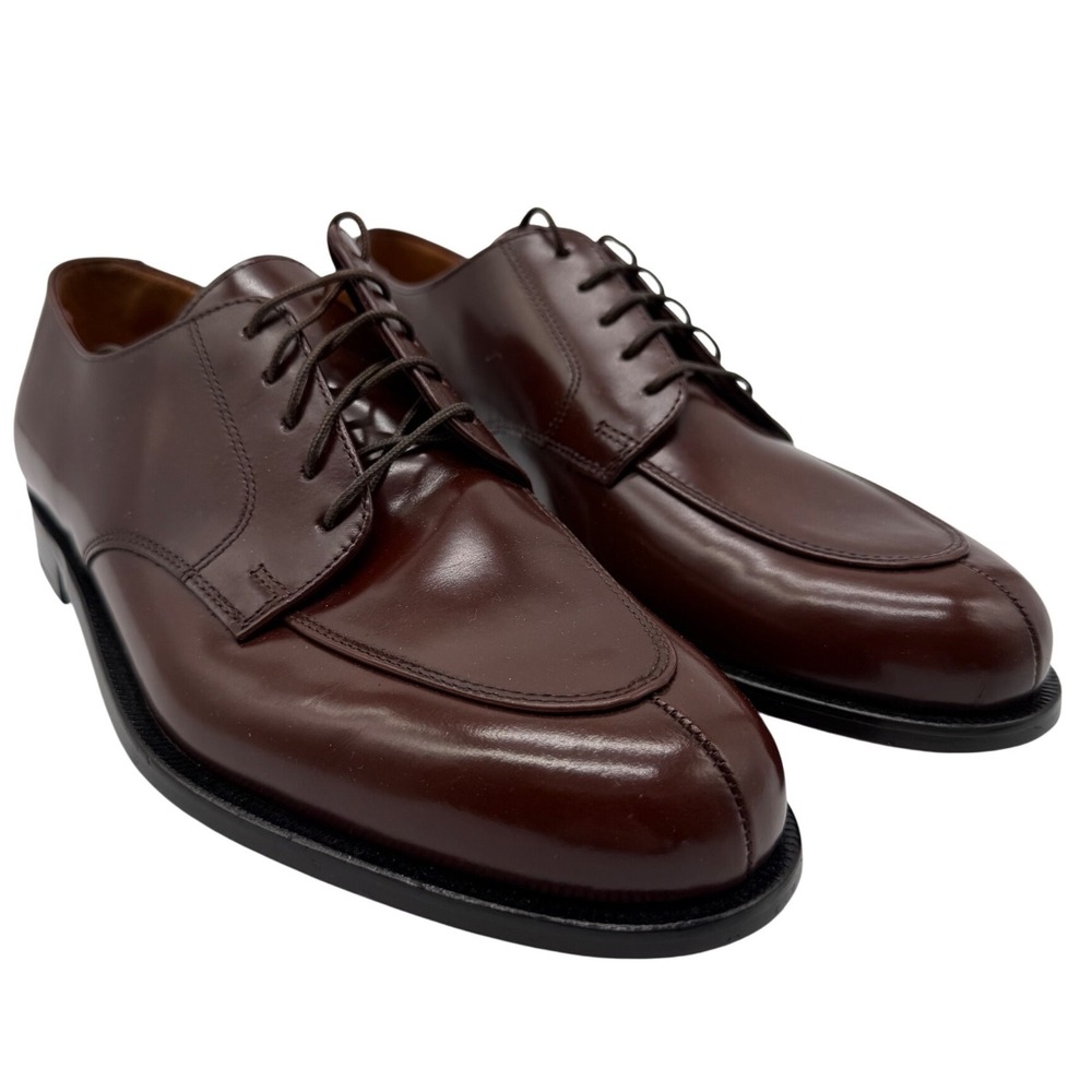 Cole Haan City Split Toe Derby Mens 9 Brown Excellent Leather Dress Shoes